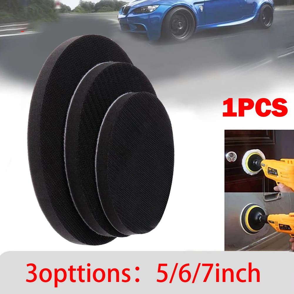 1pc 5/6/7inch Soft Density Interface Pads Hook And Loop Sponge Cushion Buffer Backing Pad Power Tools Parts Oasis Select