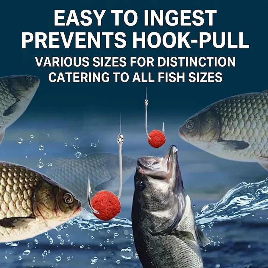 MIRAVEXL Scarlet Strike Fishing Bait Red Boilies Soft Pellet Lure High Attractant Carp Fishing Tackle Accessories Oasis Select