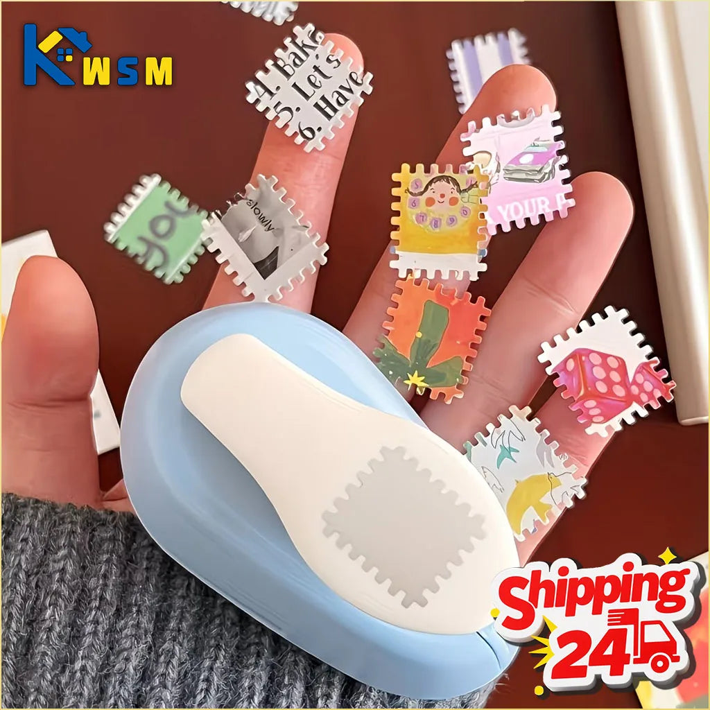 1/2/4PCS Creative Stamp Embossing Press Seal Shaped Decor Cutter for Scrapbooking Card Making Office Supplies and Gift Crafting Oasis Select