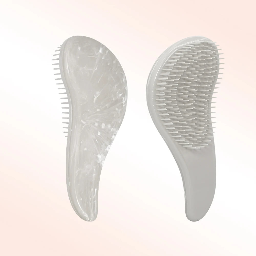 Marble Hair Comb – Dry & Wet Dual-Use Styling Tool