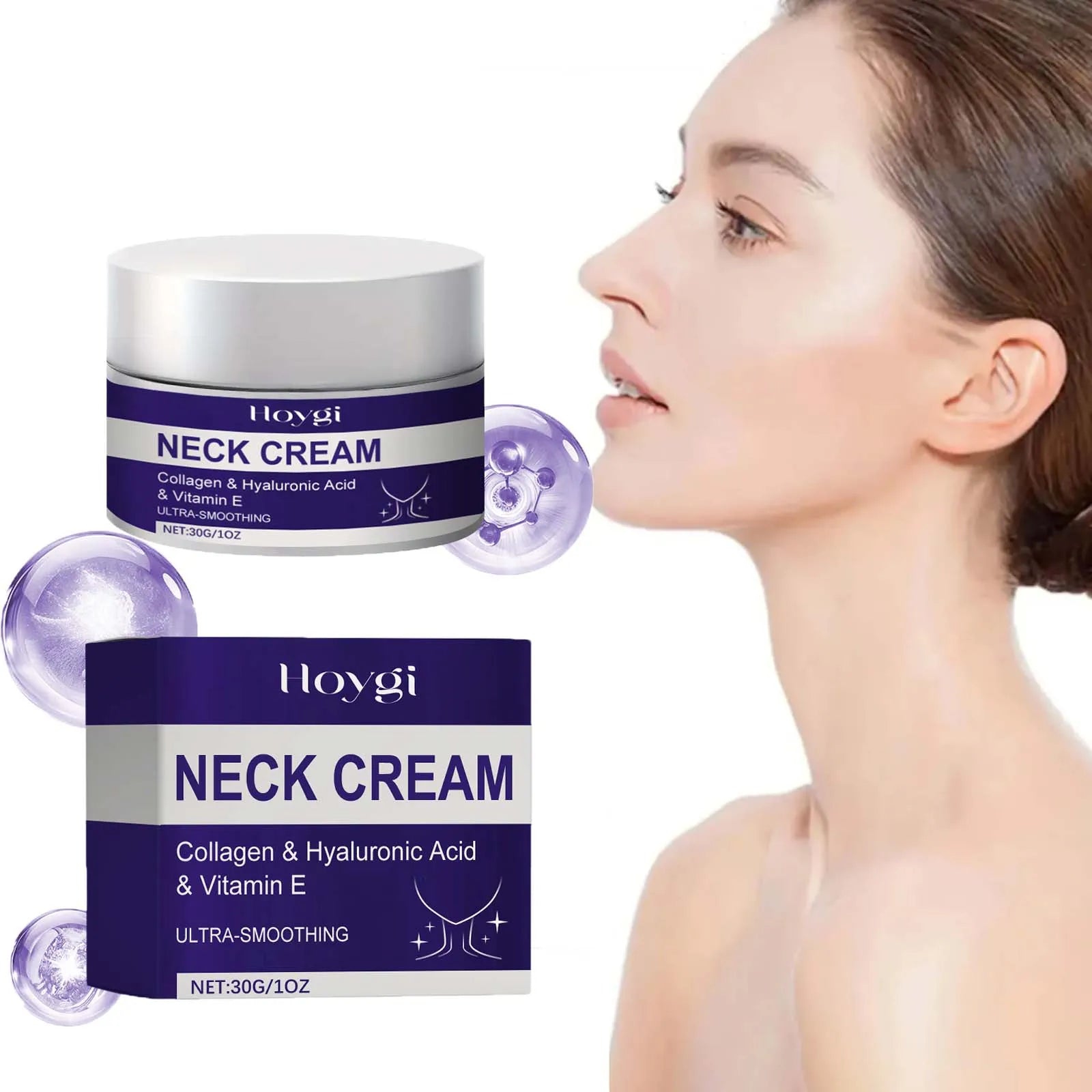 Hoygi Neck Firming Cream – Anti-Wrinkle & Skin Tightening Neck Firming Cream Oasis Select