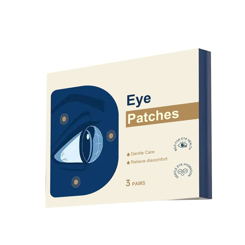 Mint Eye Soothing Cooling Patches – Herbal Relief, 6pcs Eye Cooling Patch Oasis Select 6pcs Boxed