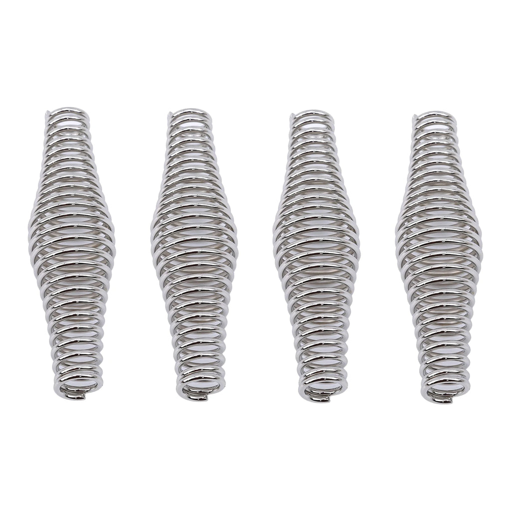 Stove Door Handles Spring Handle Furnace Grill Replacement Springs Wood Stove Chrome-plated Accessories Brand New Oasis Select