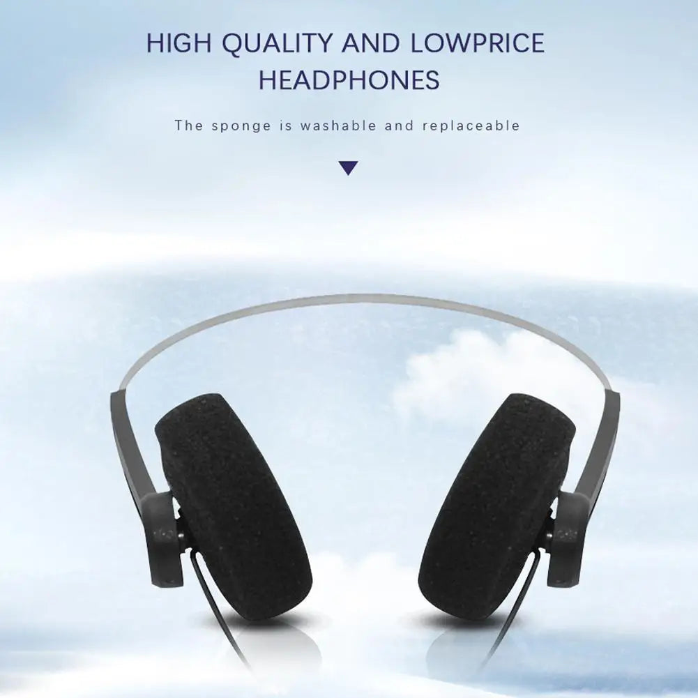 INS Japanese Retro Headphones Nostalgic Headsets HiFi MP3 Walkman Headphones Sports Photo Props Wired Earphone Personality Oasis Select