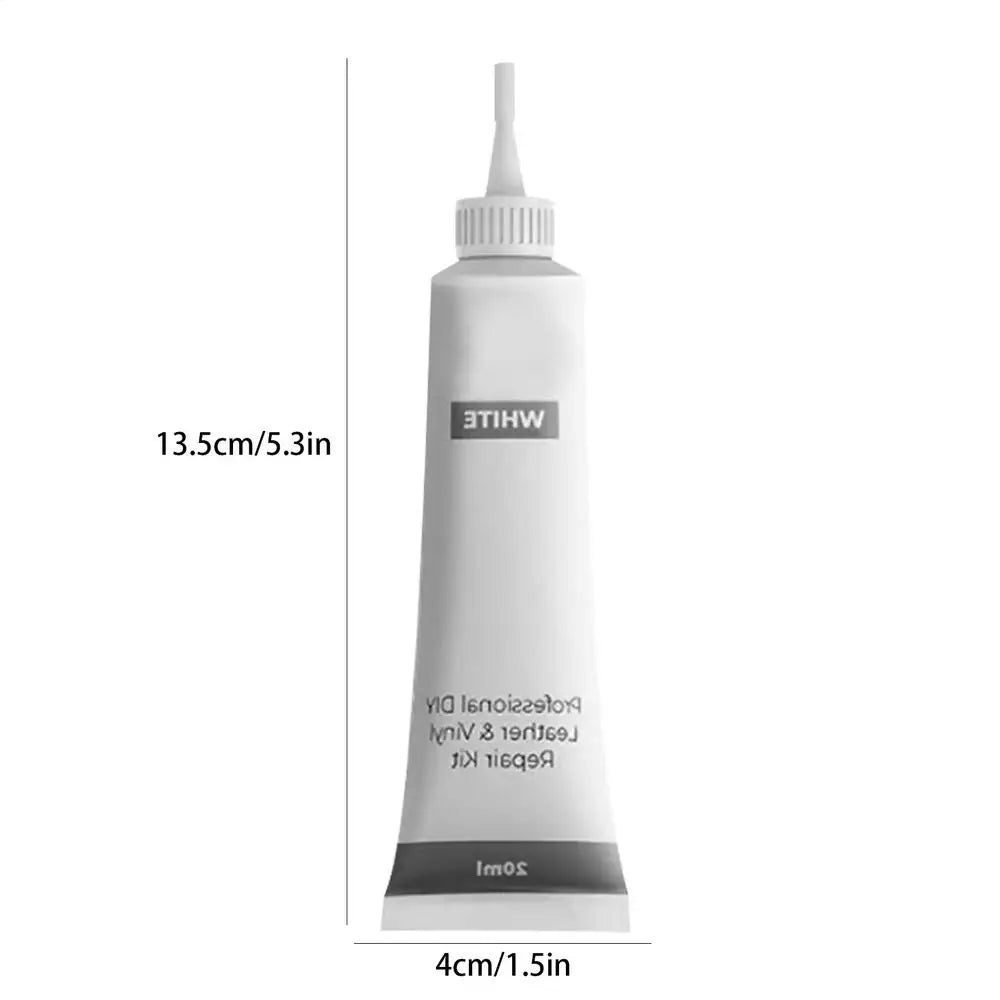 Car Repair Scratches Cracks 20ml Leather Repair Gel Leather Complementary Color Repair Paste Car Repair Cream Agent Car care Oasis Select White
