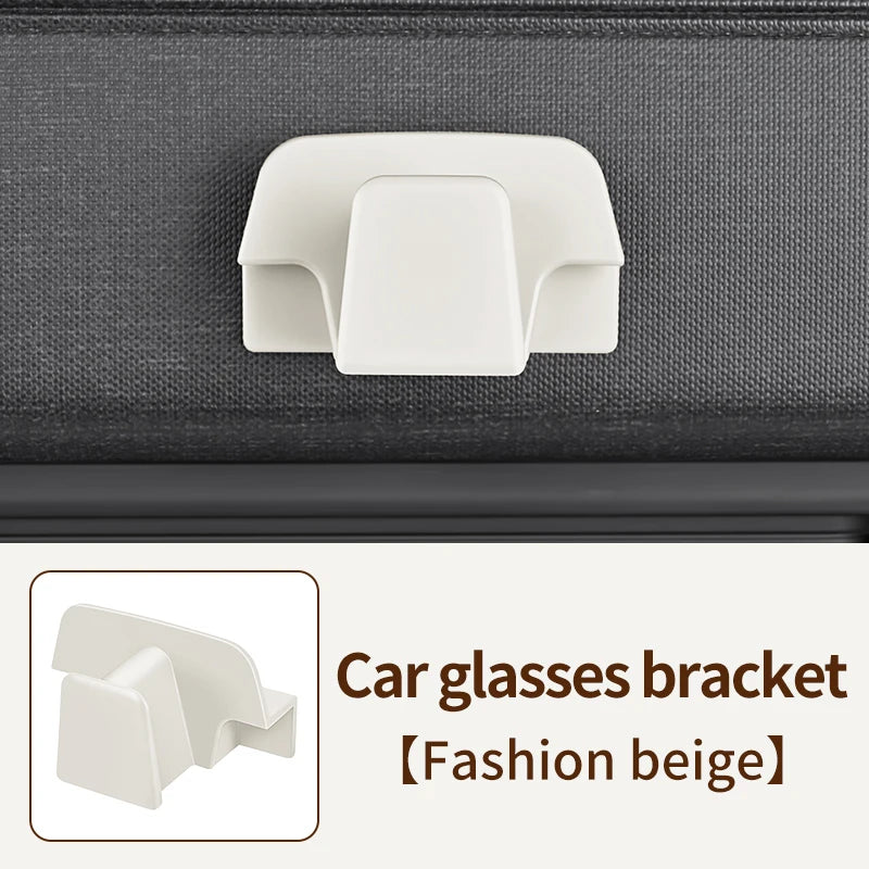 Car Sun Visor Sunglasses Clip Holder & Eyeglasses Organizer