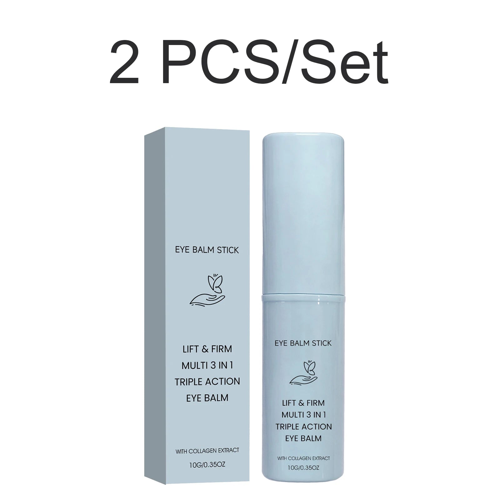 2026 New Collagen Eye Cream Stick Lifting Firming Hydrating Eye Balm Fine Lines Dark Circles Eye Balm Firming Eye Serum Stick Oasis Select 2 PCS