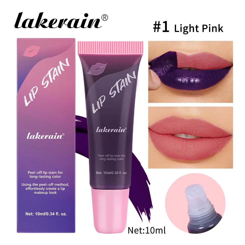 3colors Peel Off Liquid Lipstick Waterproof Long Lasting Tear Lipstick Lip Gloss Women Sexy Makeup Tear Pull Lips Mask Cosmetics Oasis Select 01