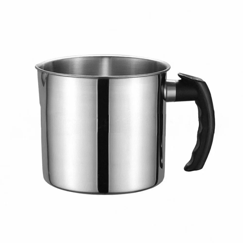 44 Oz Capacity Candle Making Pouring Pot Heat-Resistant Handle DIY Double Boiler Wax Melting Pot Stainless Steel Oasis Select 1.3L