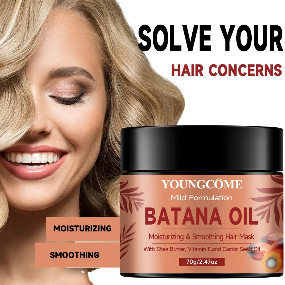 YOUNGCOME Batana Oil Hair Mask – Natural Nourishing Mask 60g