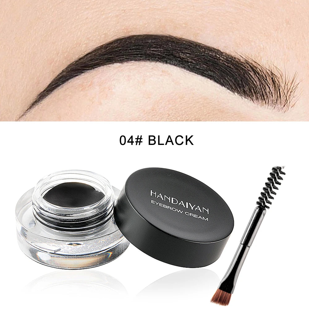 HANDAIYAN Waterproof Eyebrow Gel Cream – 12 Shades, Long Lasting