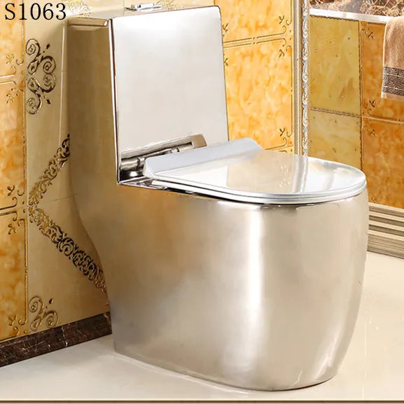 Bathroom Gold Design Wc Toilet Ceramic Set Toilet and Basin Two Piece Gold Toilet Oasis Select