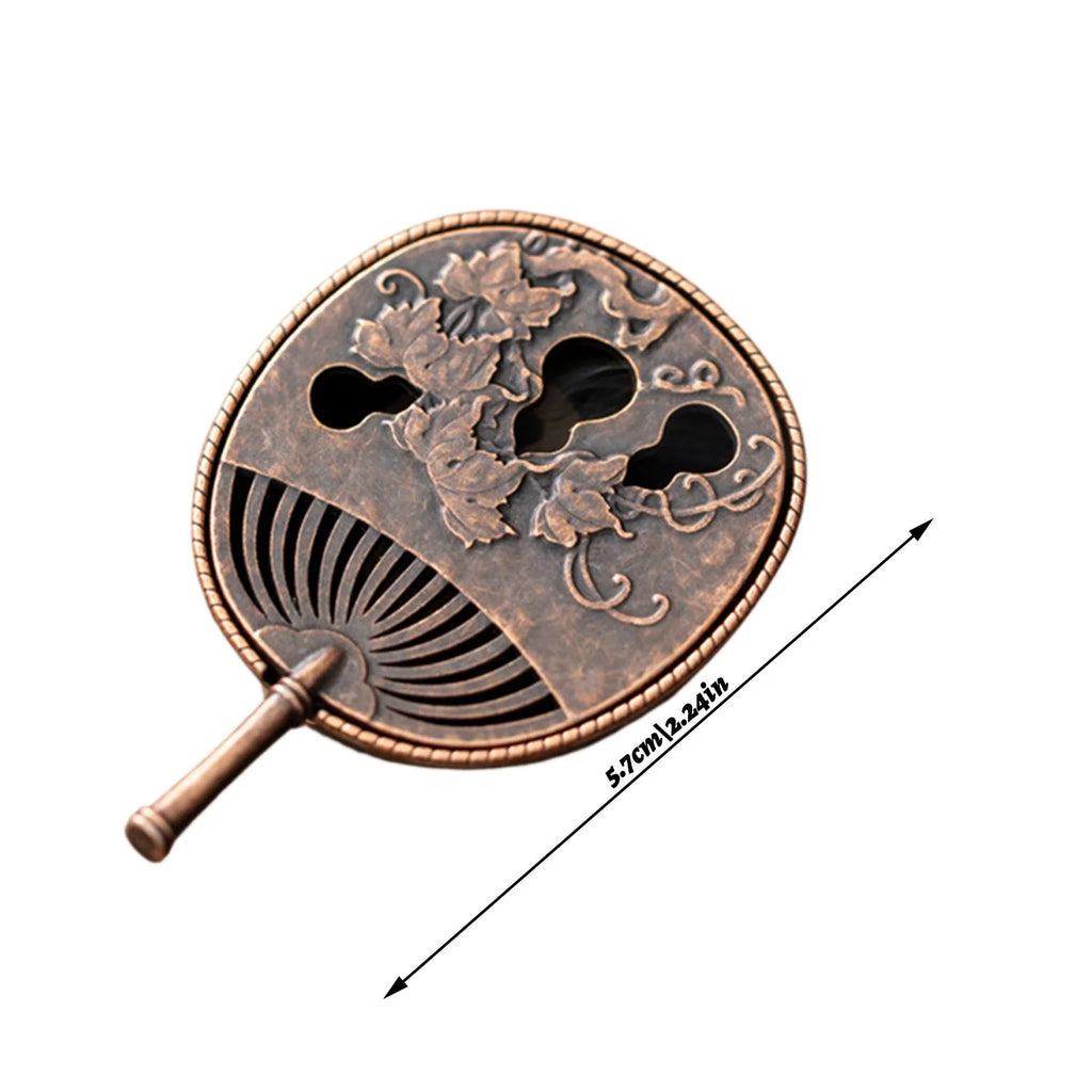 Antique Dragon Phoenix Incense Burner – Chinese Metal Desk Decor Incense Burner Oasis Select