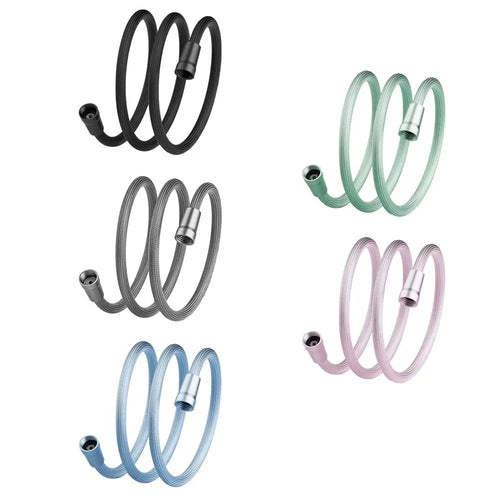 1.5/2 Meter Handheld Shower Hose Universal Interface Anti Winding Shower Tube High Pressure Flexible Bath Shower Nylon Pipe Oasis Select