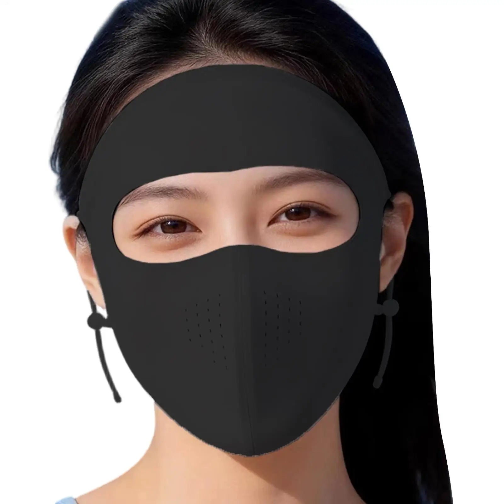 UV Protection Face Mask Sunscreen Full Face Sun Mask for Outdoor Running Cycling Breathable Cooling Sports Anti-UV Facemask Oasis Select