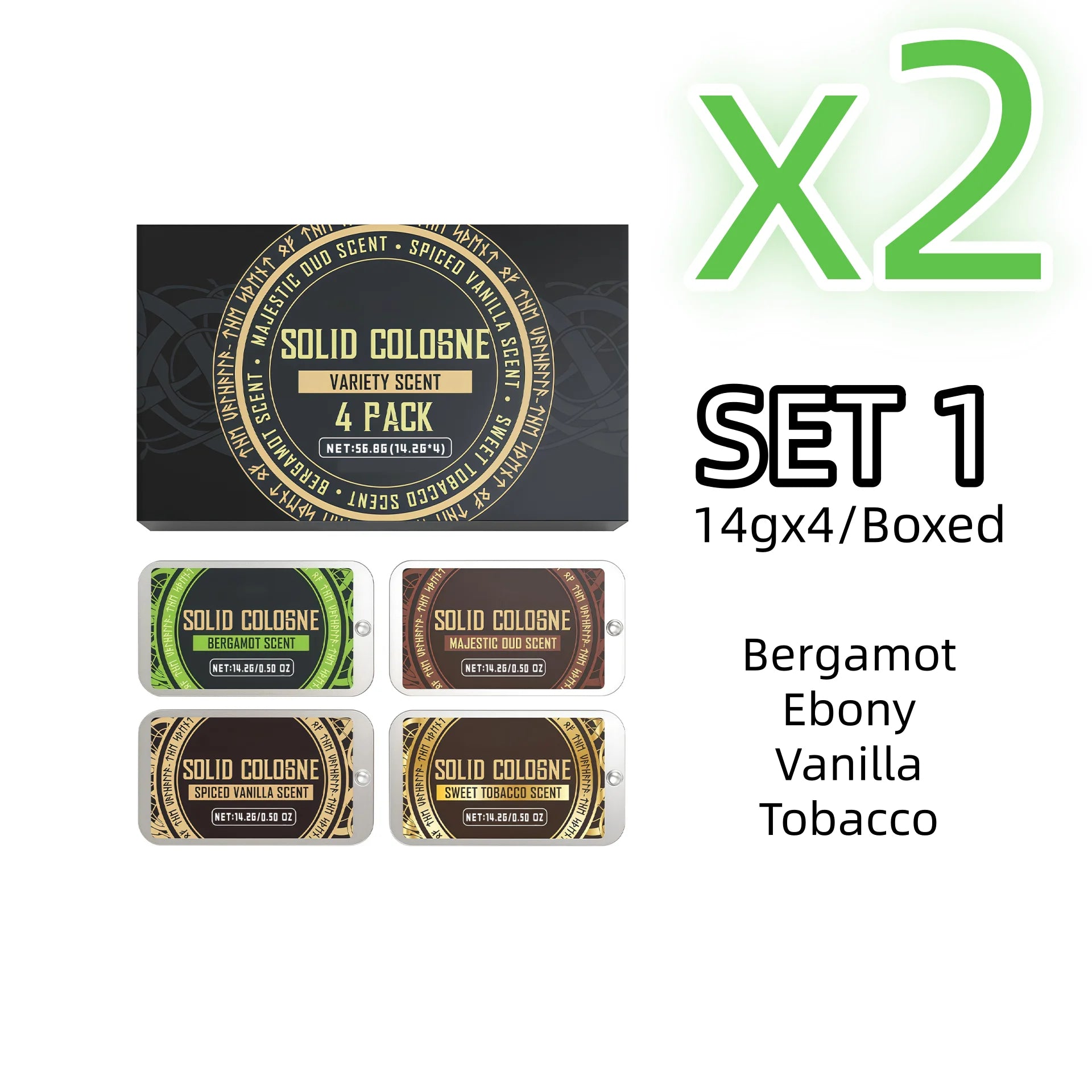 Fruit Woody Men Solid Perfume Lasting Scent Fresh Fruity Woody Scent Men Pheromone Perfume Gentle Portable Solid Fragrance Balm Oasis Select SET 1 X 2PCS