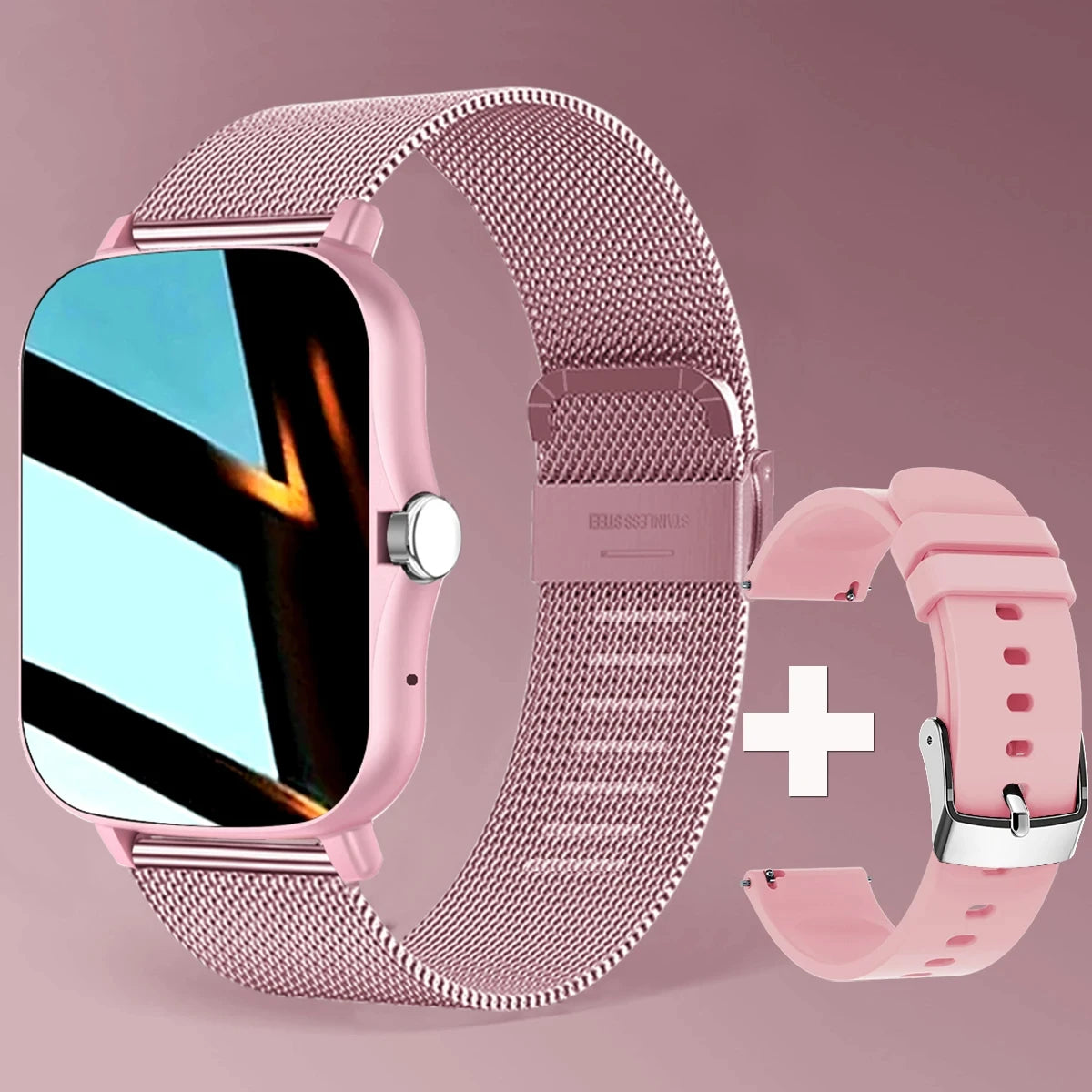PENGAGAR Smart Watch 1.83" AMOLED Bluetooth Call Fitness Tracker