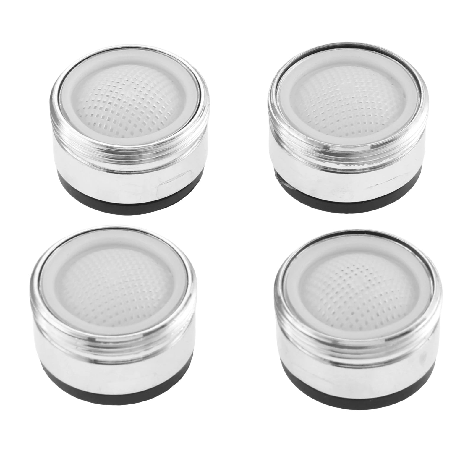 3/4/6PCS M24 Brass Faucet Aerator with 304SS Filter Anti-Splash Water Saving Tap Bubbler with O-Rings for Bathroom Faucet Oasis Select 4pcs