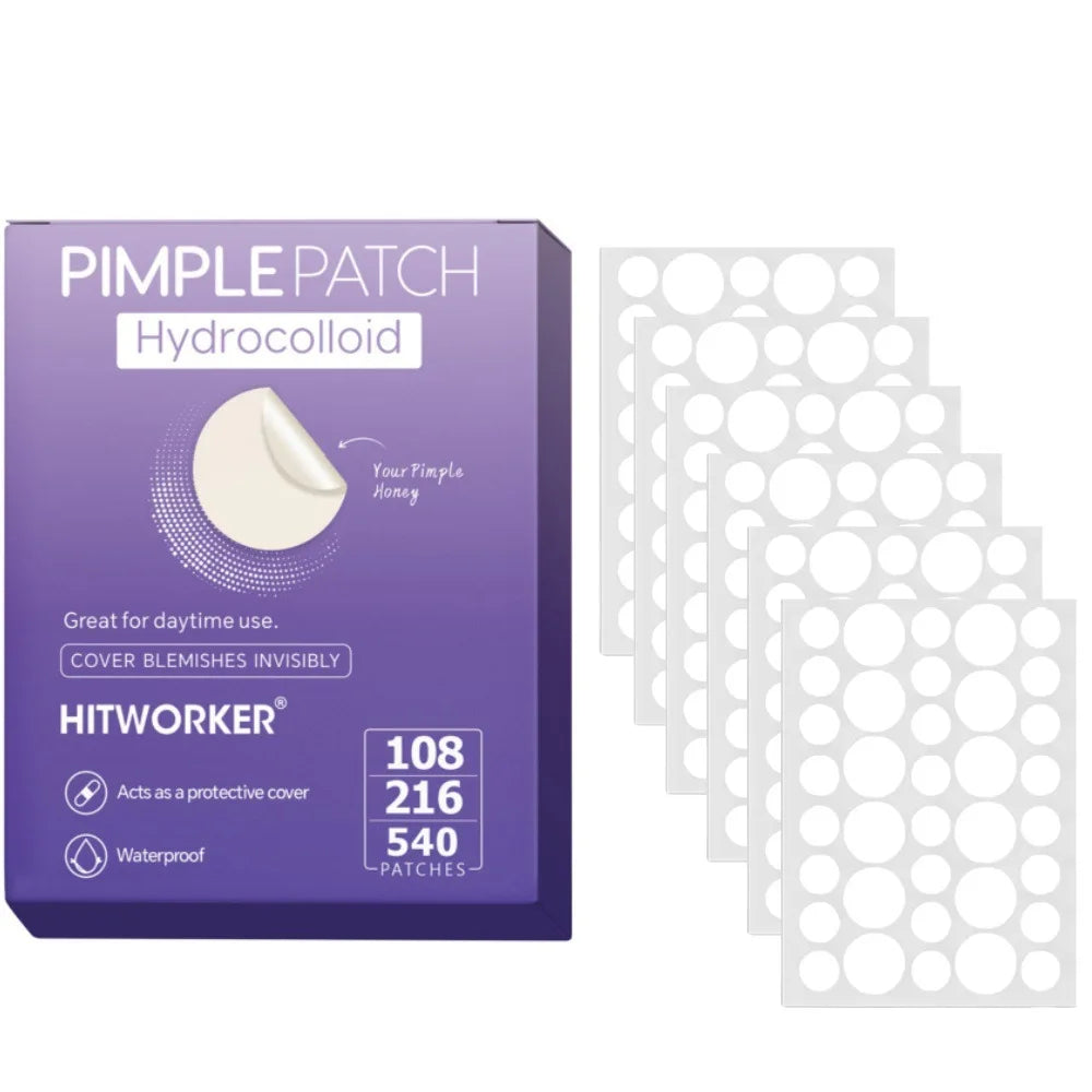 hydrogel patch, 108/216/540 pieces per box, can effectively remove facial acne and discharge, suitable for men and women Oasis Select 216pcs