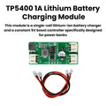TP5400 1A Lithium Battery Charging Module 5V 1A Boost Converter Power Bank Charging Boost Module Micro USB Interface Oasis Select Default Title
