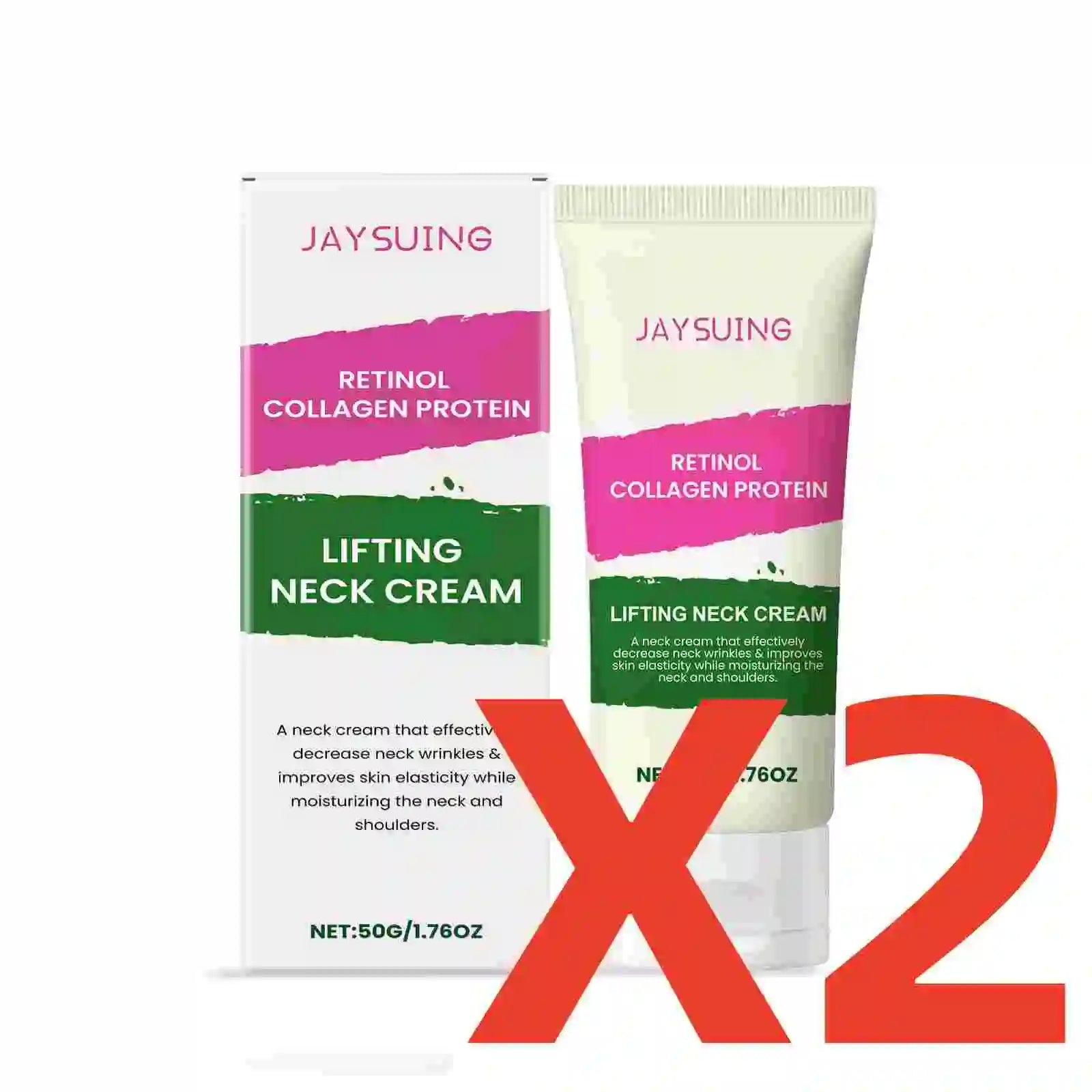 Jaysuing Collagen Neck Cream – Firming, Anti-Aging & Lifting Neck Firming Cream Oasis Select 100g boxed
