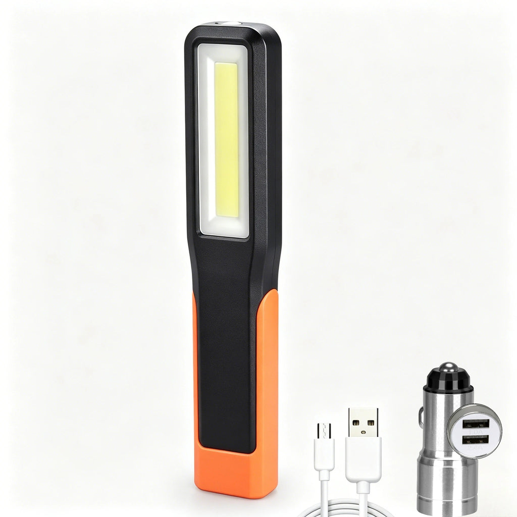 COB LED Magnetic Work Light | USB Rechargeable Torch & Lantern