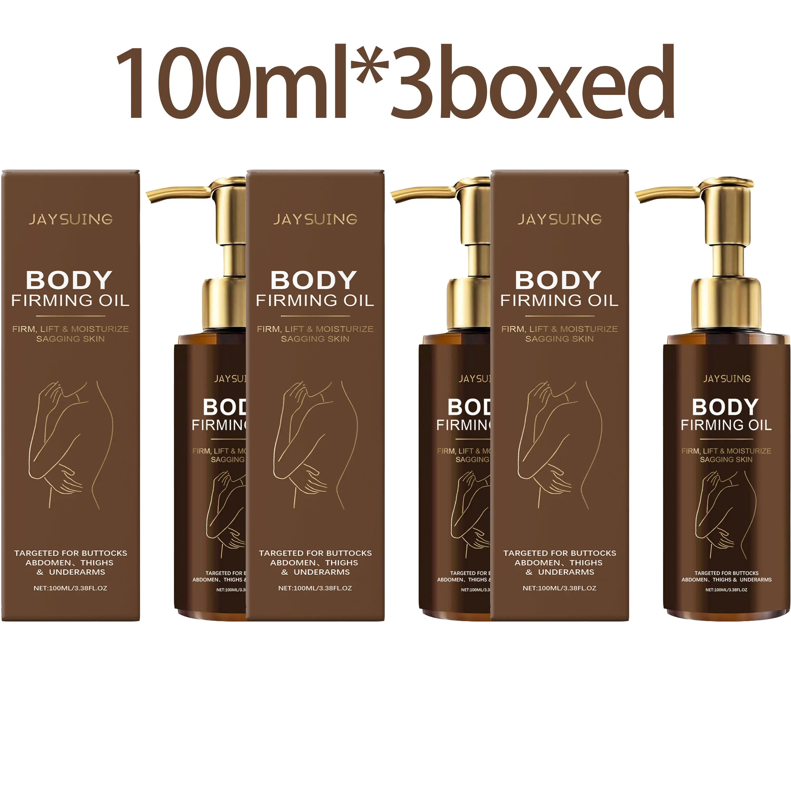 Anti-Cellulite Firming Body Oil – Moisturizing Skin Tightening Firming Body Oil Oasis Select 100ml X 3boxed
