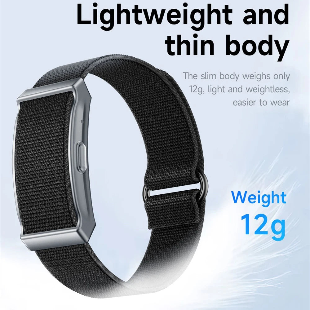 Sports Screenless Smart Bracelet Sleep Heart Rate Monitor New Couples Wristband Waterproof Outdoor Health Wristwatch Men Women Oasis Select