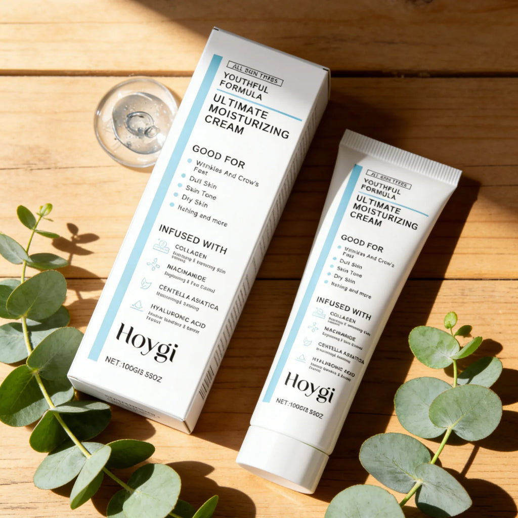 Hoygi Ultimate Moisturizing Cream Reduce Fine Lines Anti Aging Improve Skin Elasticity Deep Nourishment Hydrating Repair Cream Oasis Select
