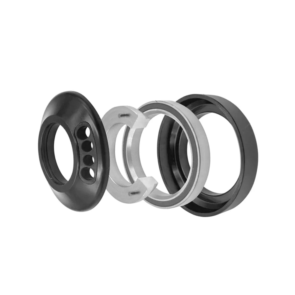 Bicycle Internal Cable Routing Headset Adapter 41.8 To 52mm Alloy Cup Converter For Road Bike Integrated Handlebar Parts Oasis Select