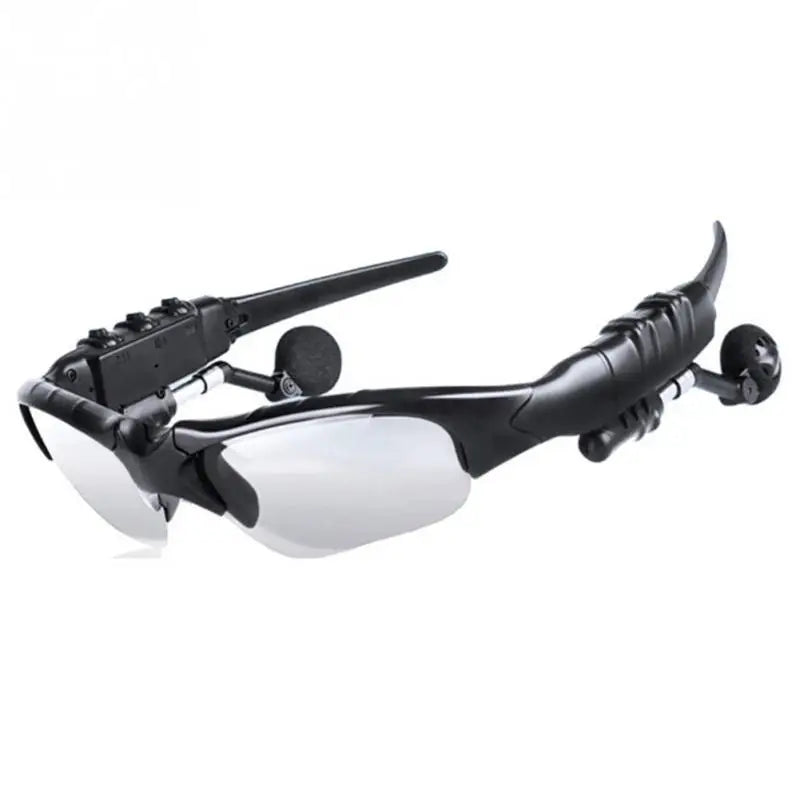 Glasses Headset Stereo Earphones Wireless Headset with Mic Glasses Sunglasses for Driving Cycling Sports Headphones Oasis Select Transparent