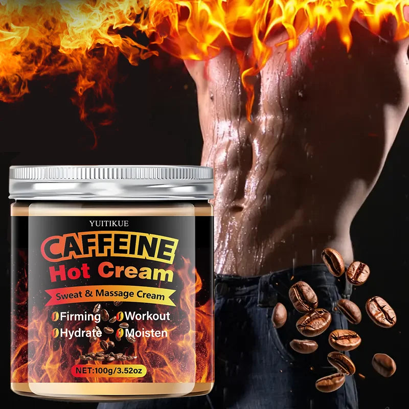 YUITIKUE Caffeine Hot Cream – Thermogenic Sweat Body Cream
