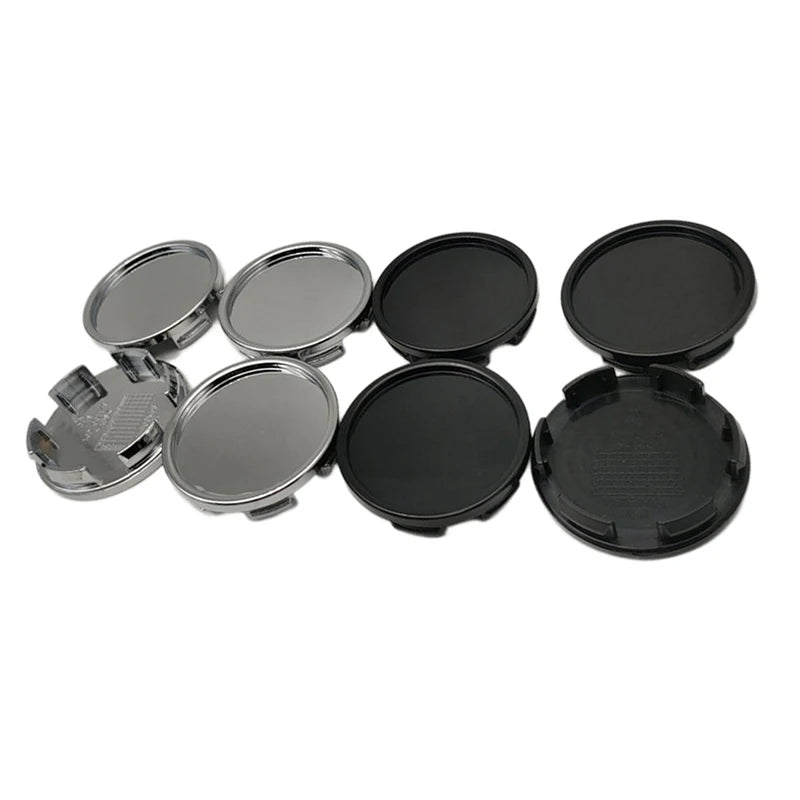 4PCS/lot 58MM ABS Blank Wheel Center Cap Hub Cover Car Wheel Tire Rims Center Hub Caps car Styling accessories Oasis Select