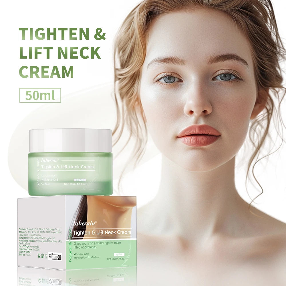 Neck Firming Cream Smooth & Reduce Neck Lines Lightweight Formula Neck Cream Moisturizing Nourishing Even Skin Tone Skincare Oasis Select