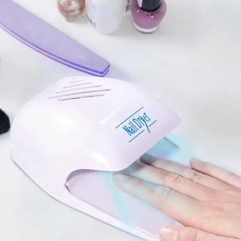Portable Nail Fan Dryer for Regular Polish | One-Key Operation Nail Fan Dryer Oasis Select