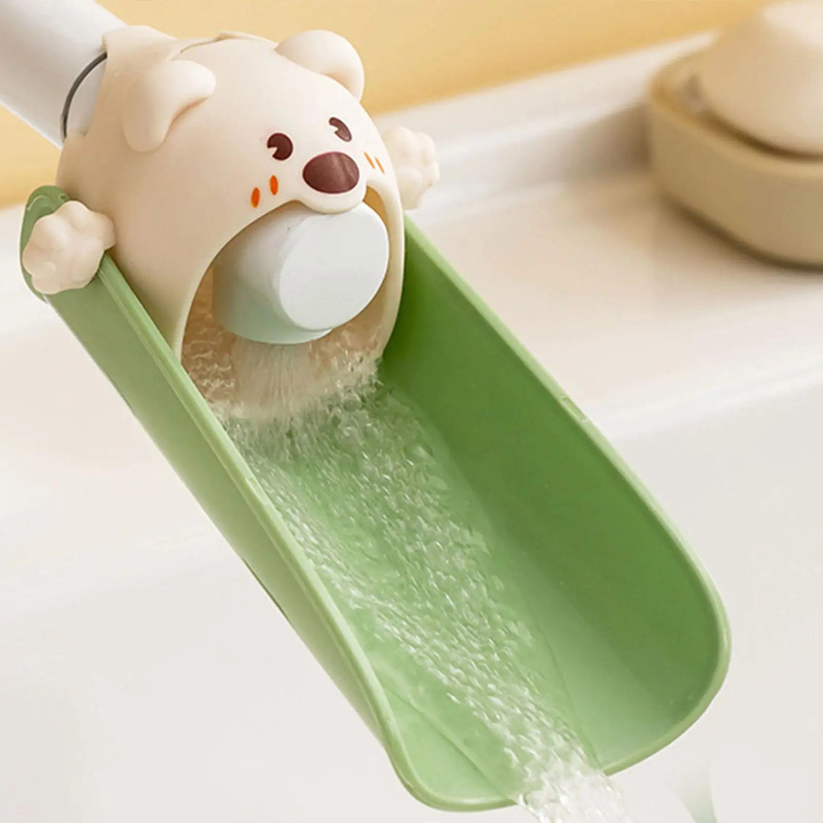 Cartoon Animals Shaped Faucet Extender For Kids Hand Washing In Bathroom Sink Accessories Convenient for Baby Washing Helper Oasis Select