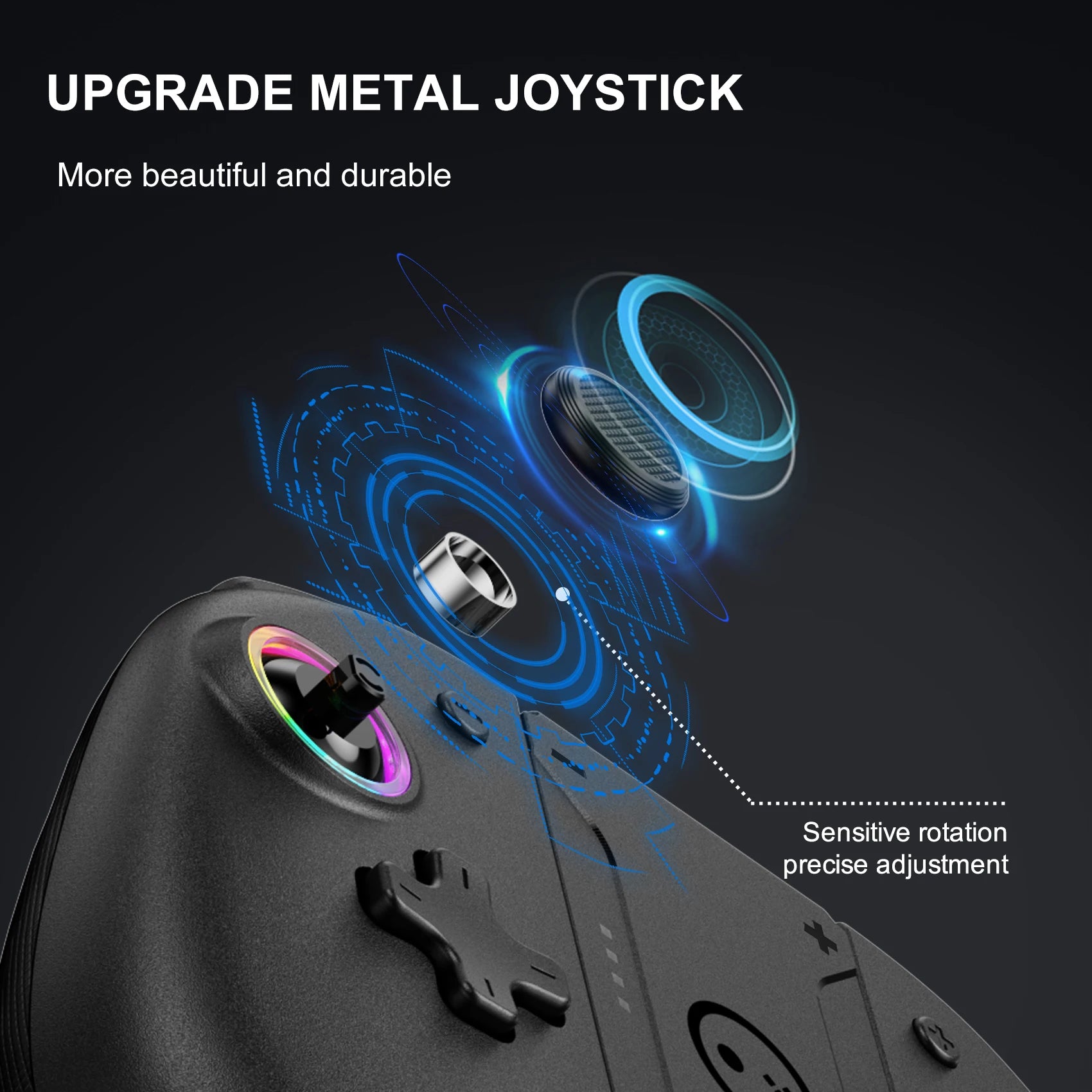 AyeBeau Nintendo Switch Wireless Controller – Hall Effect Gamepad