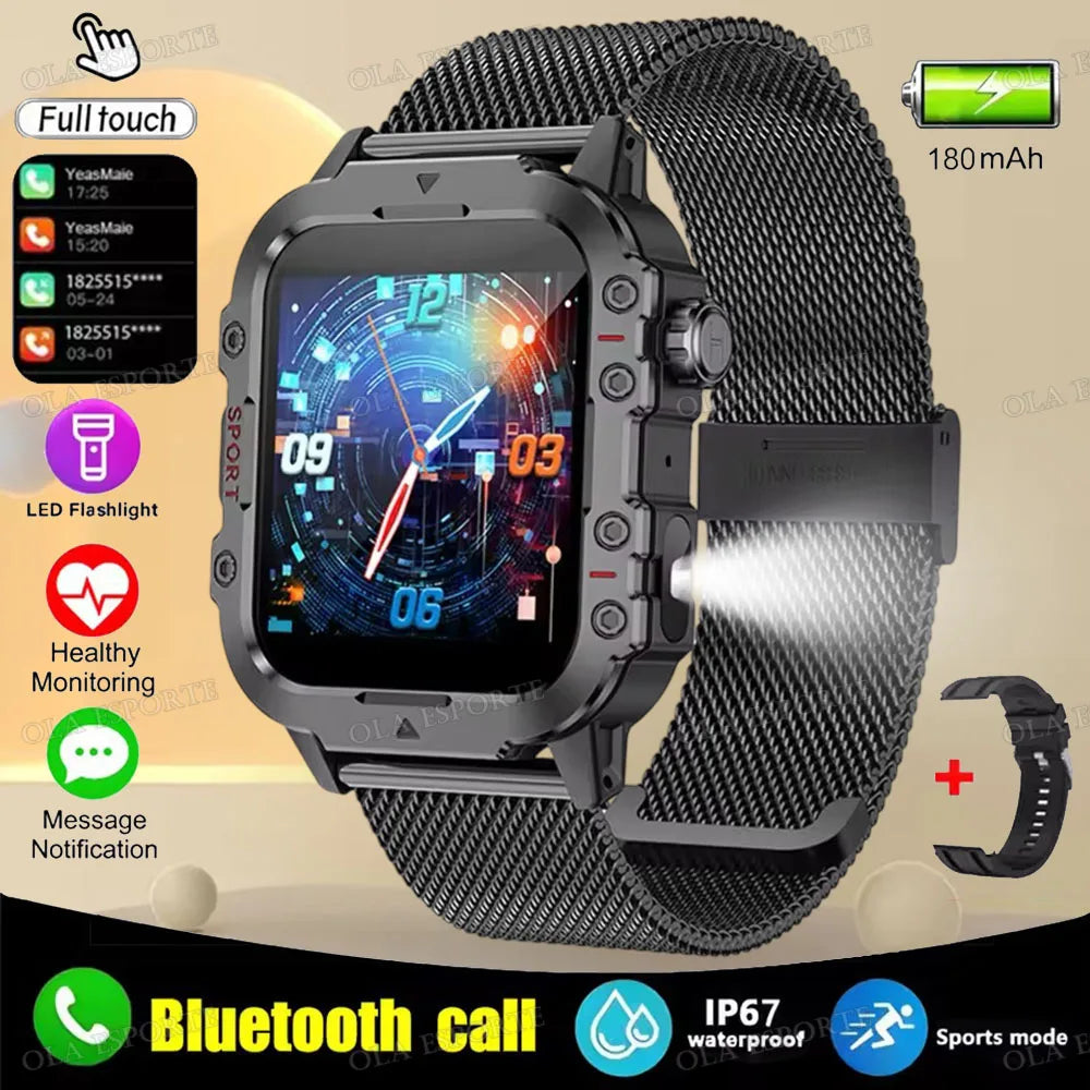 Ola Esporte HW12 Men's Sport Smartwatch – 2.01" BT Calling