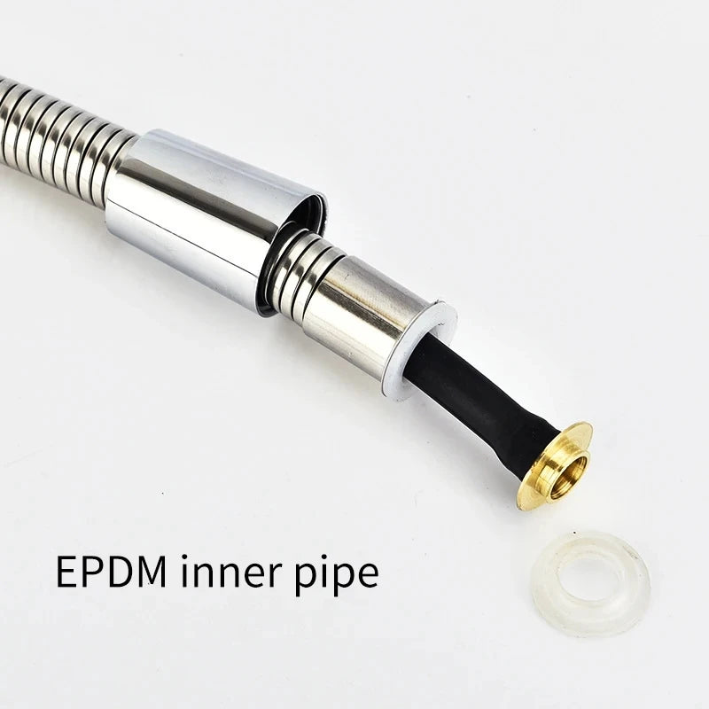 1.5/2/3M Stainless Steel Flexible Shower Hose Long Shower Water Hose Extension Plumbing Pipe Pulling Tube Bathroom Accessories Oasis Select