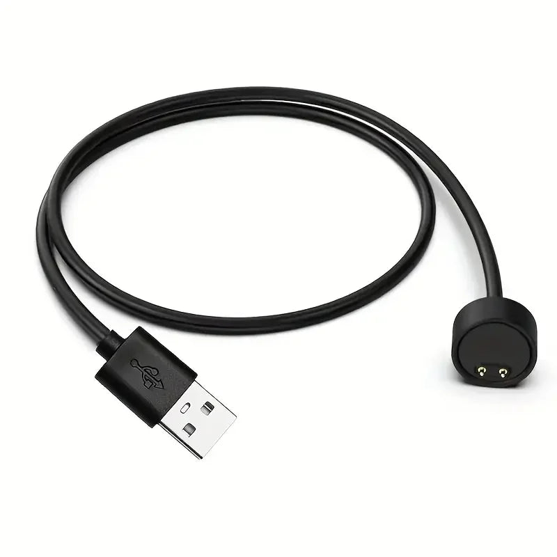 2-Pack USB Charger Cable for Xiaomi Mi Band 5 6 7 & Amazfit Smartwatch Charging Cable Oasis Select