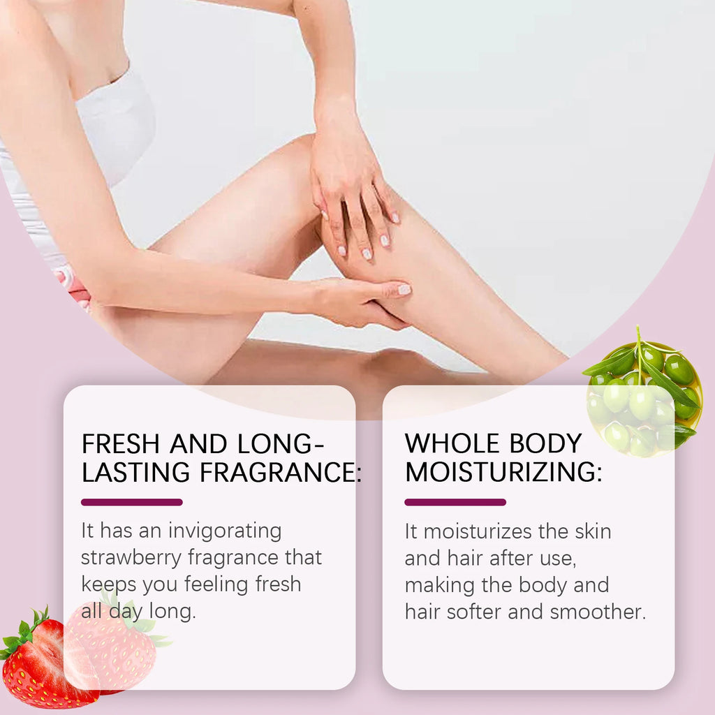 Strawberry Body Spray Lasting Aroma Moisturizing Soothing Various Flavors Sweet Fresh Opposite Sex Body Massage Spray 100ml Oasis Select