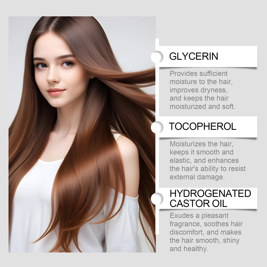 Anti-Damage Fragrance Hair Care Oil Capsules Nourishing Repairing Curly Dry Hair Long-Lasting Floral Scent Hair Care Product Oasis Select