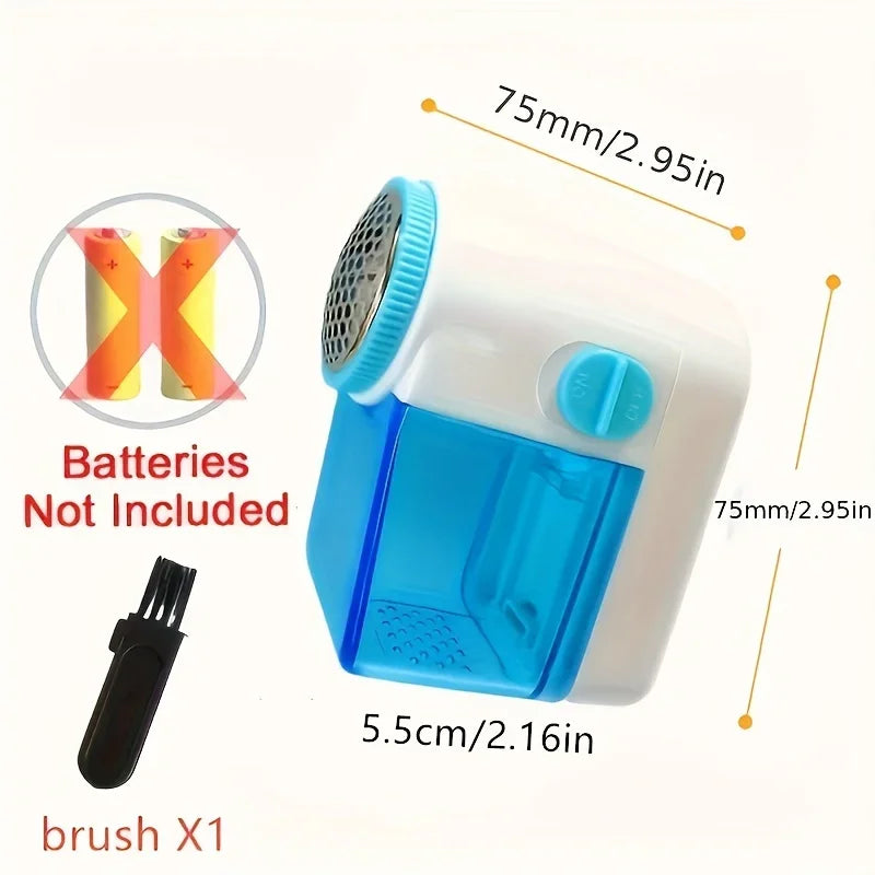 Electric Lint Remover - Battery Powered Hairball Trimmer for Clothes and Furniture - Easily Removes Lint and Hairballs Oasis Select