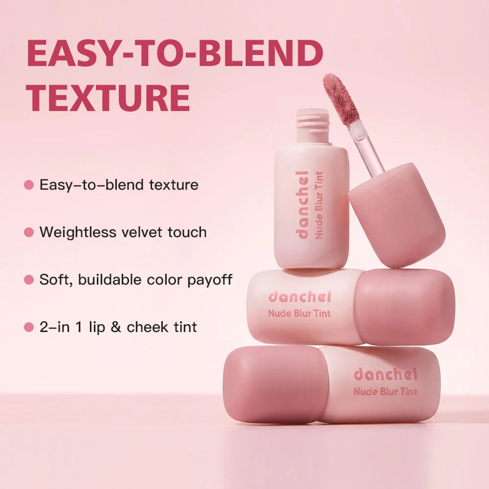 Nude Blur Tint Smudge-proof Visibly Smooths Lip Lines Airy Matte Texture Lip Gloss Wide Range of Shades 2-in 1 Lip & Cheek Tint Oasis Select