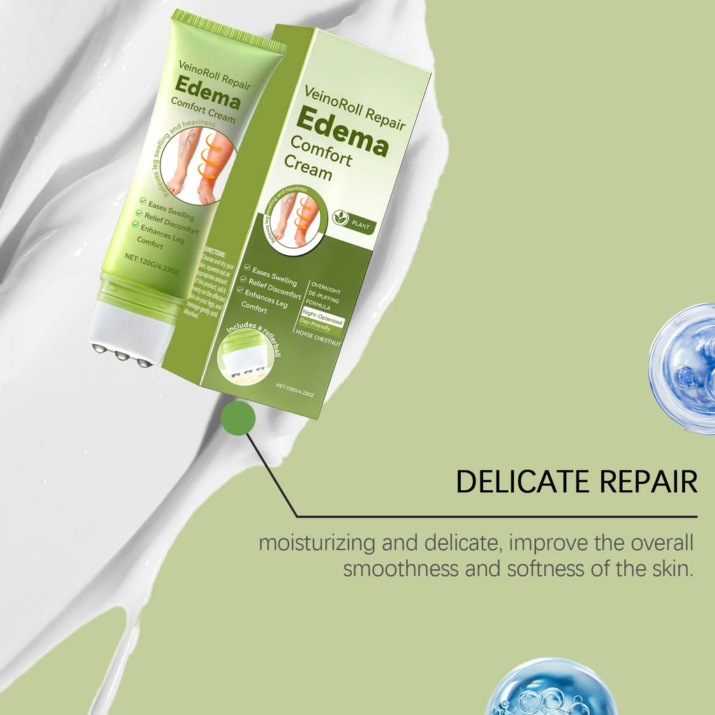 Daily Leg Care Roller Massage Cream – Moisturizing & Comforting Leg Massage Cream Oasis Select