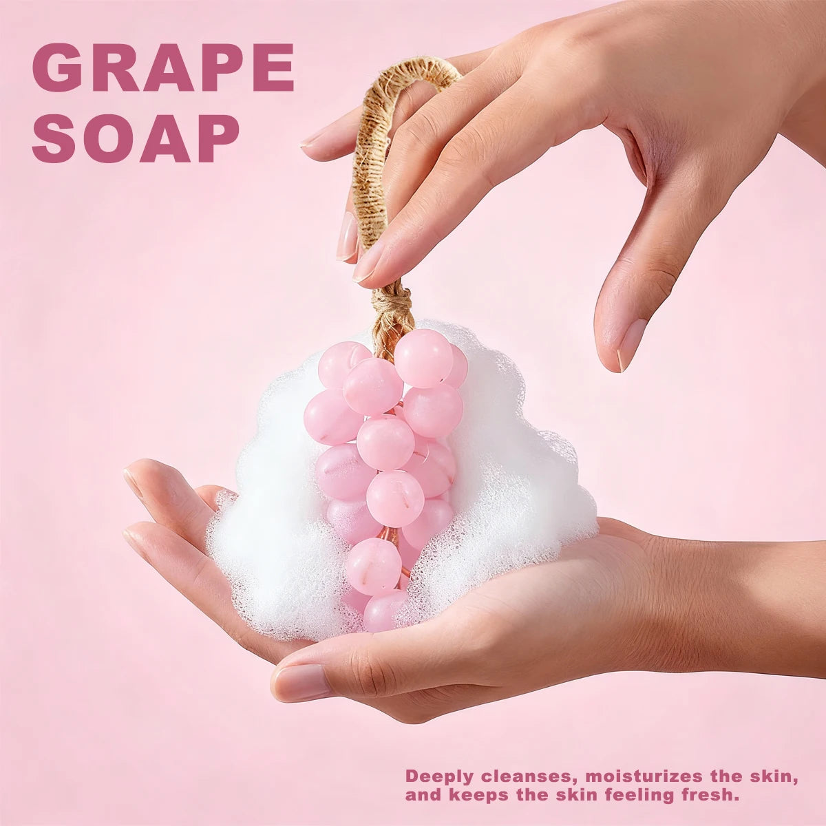 Organic Grape Seed Oil Soap – Cleansing & Moisturizing Bar Handmade Bar Soap Oasis Select