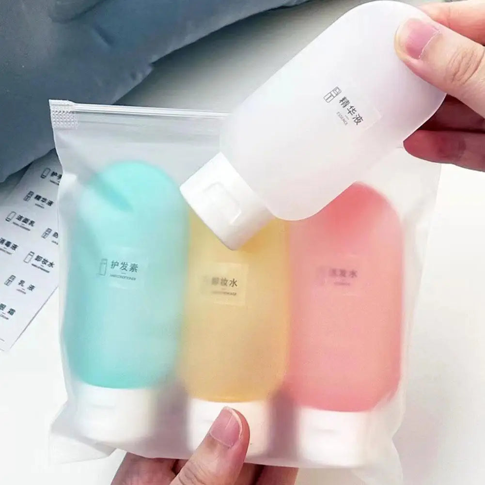 60ml Travel Silicone Squeeze Bottles – 4-Pack Leakproof TSA