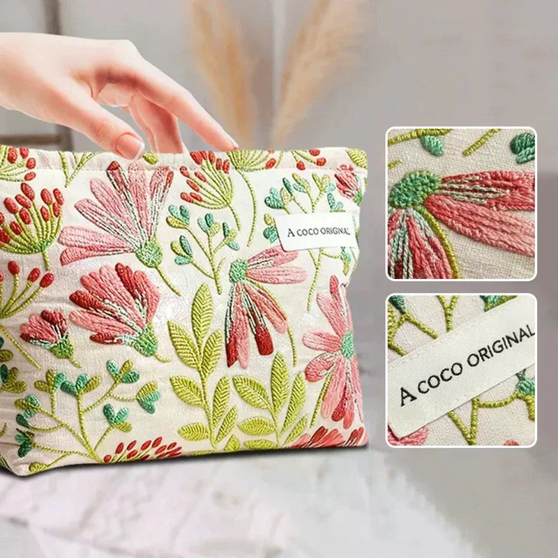 Women's Large Travel Cosmetic Bag – Silicone Toiletry Organizer Travel Cosmetic Bag Oasis Select