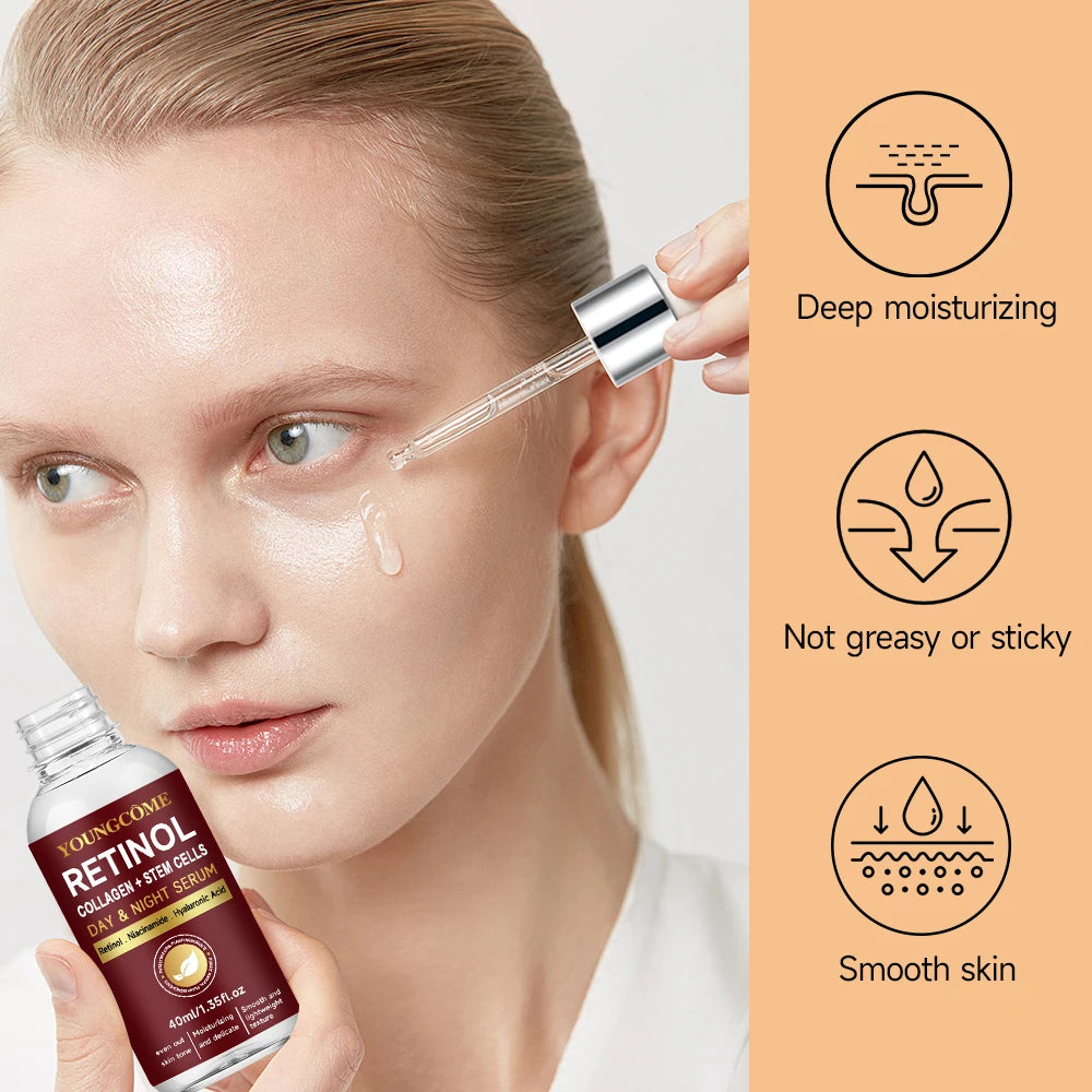 YOUNGCOME Retinol Collagen Serum – Firm, Hydrate & Smooth Skin