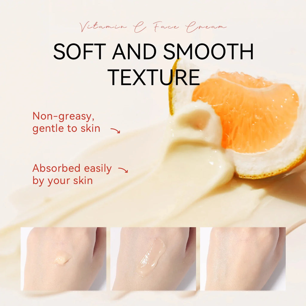 LAIKOU Vitamin C Face Cream – Brightening & Hydrating 30g Vitamin C Face Cream Oasis Select